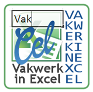 Vakwerk in Excel